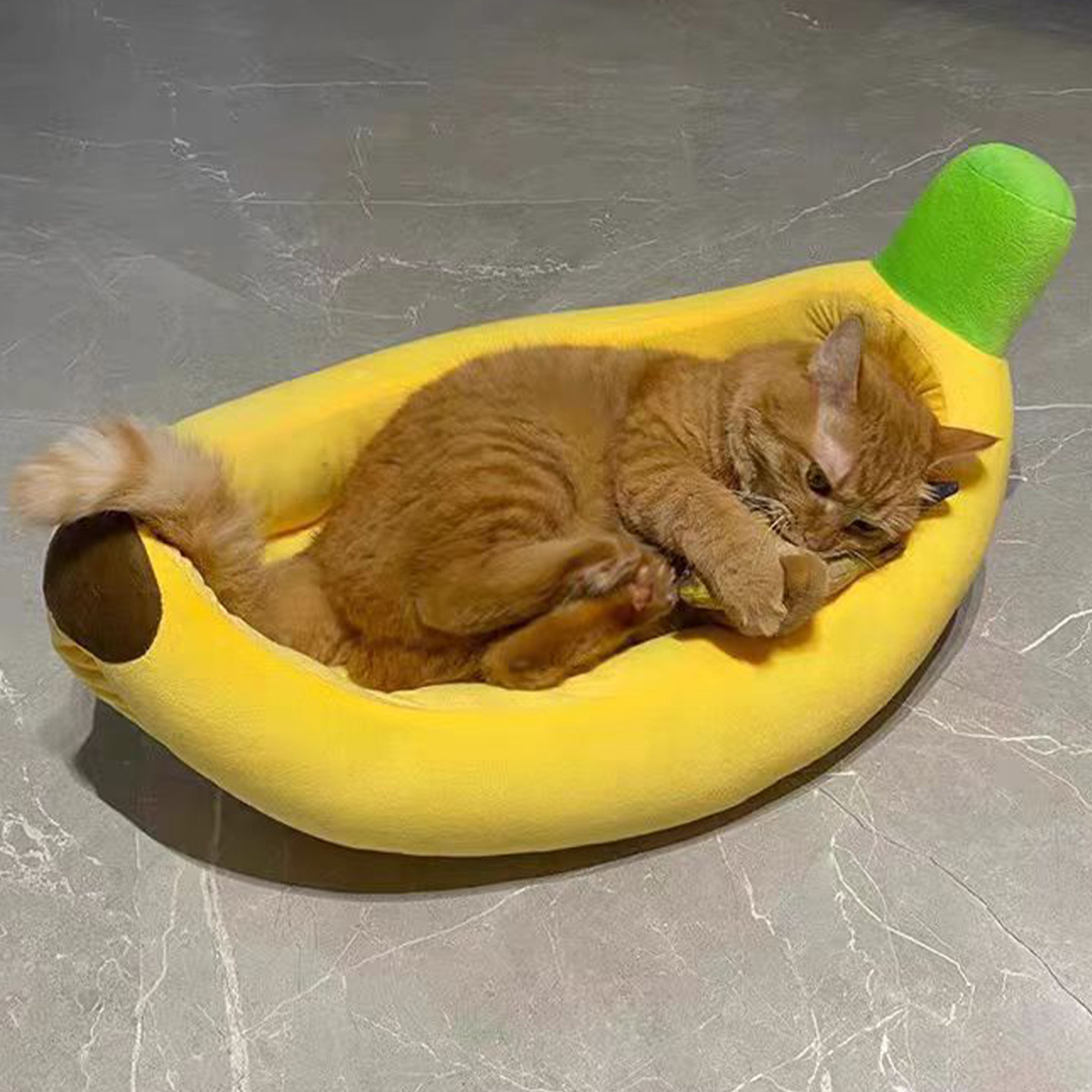 猫窝四季通用香蕉窝冬季保暖垫子