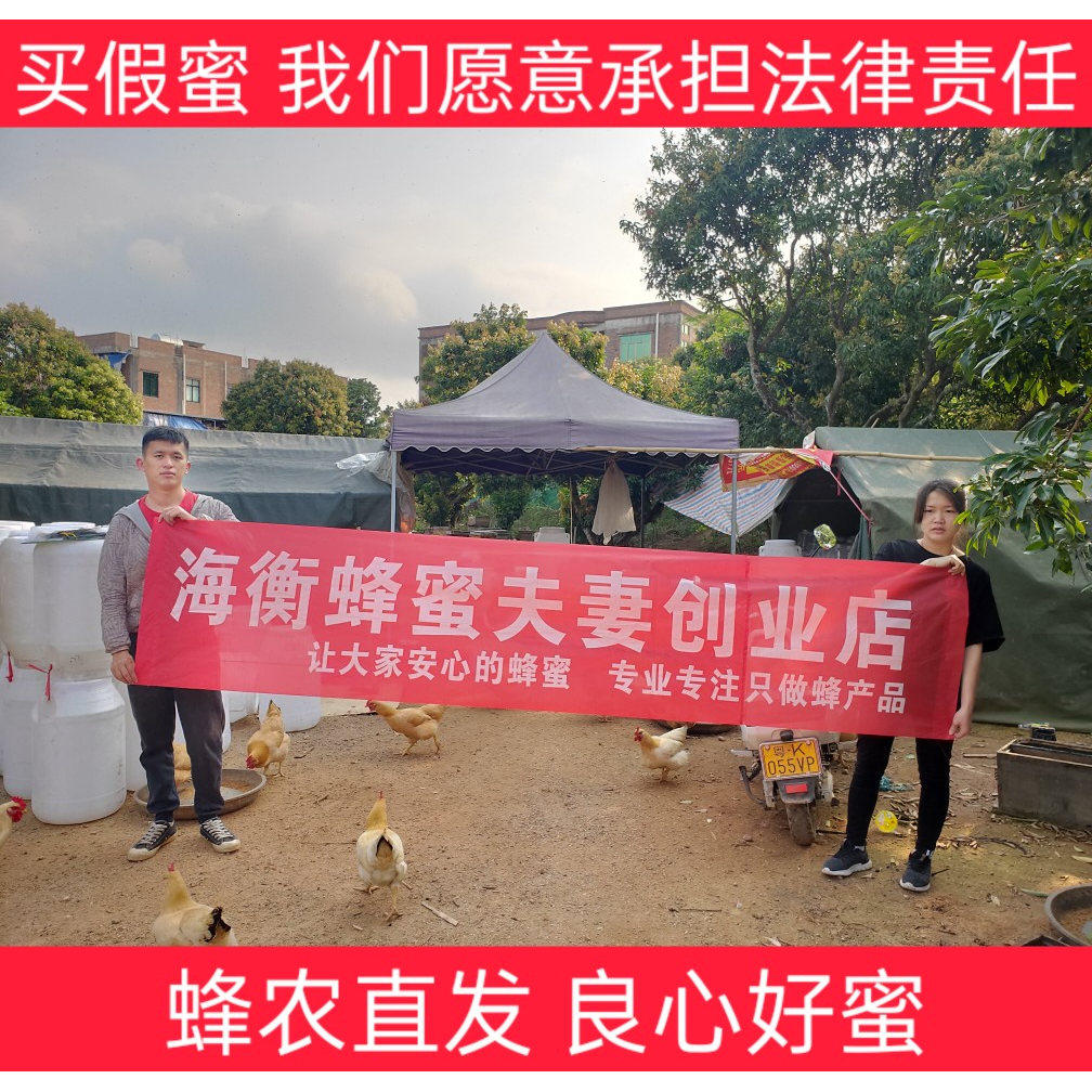 土蜂蜜纯正天然野生农家自产孕妇正宗无添加百花荔枝龙眼洋槐蜂蜜