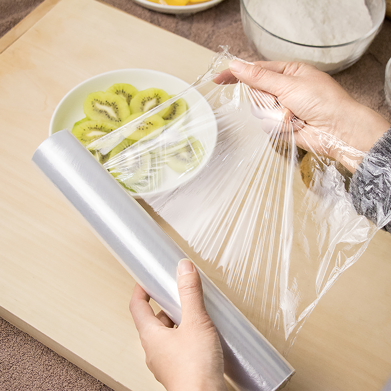 食品保鲜膜家用厨房一次性大卷加厚冰...