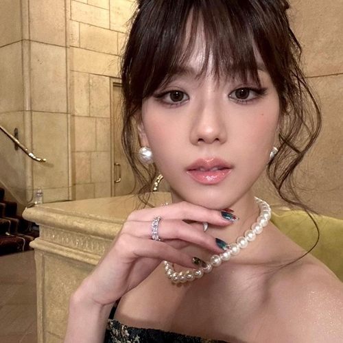 智秀fever易梦玲同款珍珠项链