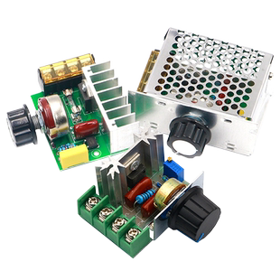 2000W 4000W可控硅调速器 电机220V大功率电子调压调光调温模块