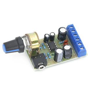 极速TDA2822M功放板 2.0立体声直流功L放板 便携式微小型收音机功