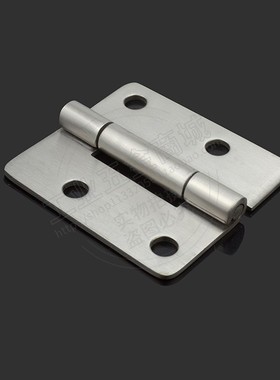 HT011-2不锈钢精铸铰链工业设备180度自动化设备门扇形合页柜合页