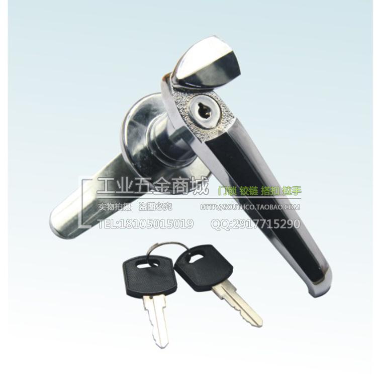 户外变电防水把手锁柜门