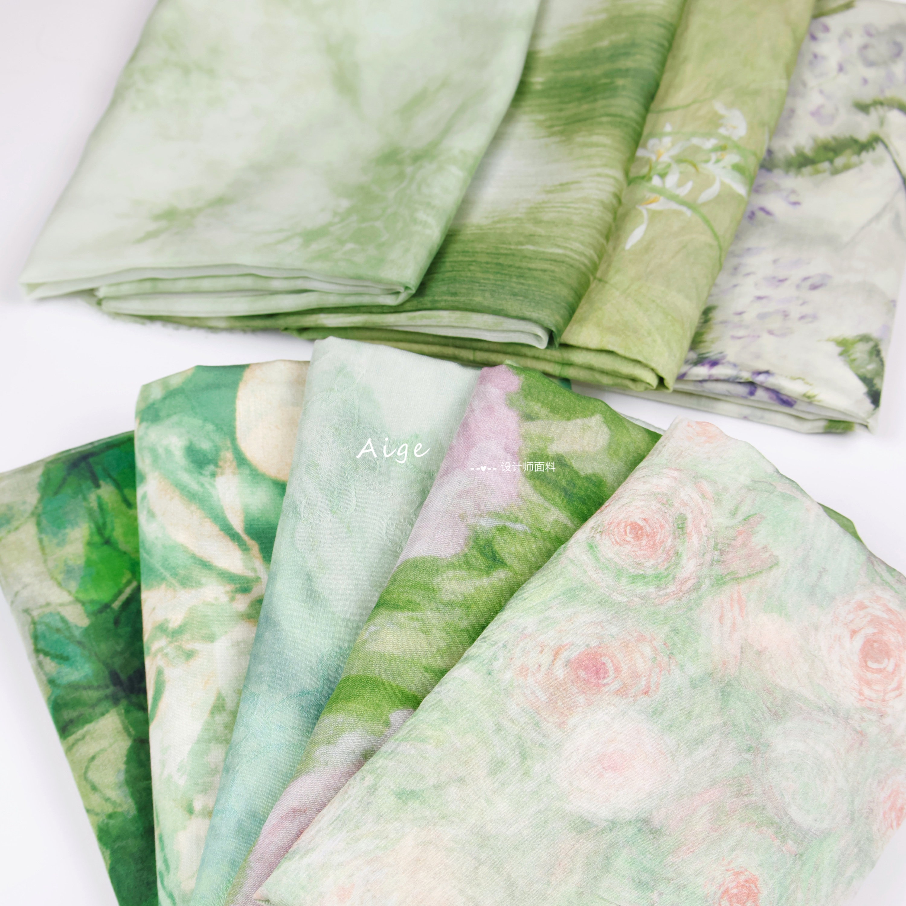 扎染丝麻古装布料提花春夏汉服