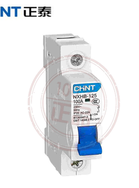 正泰CHINT全新原厂正品NXHB-125小型隔离开关
