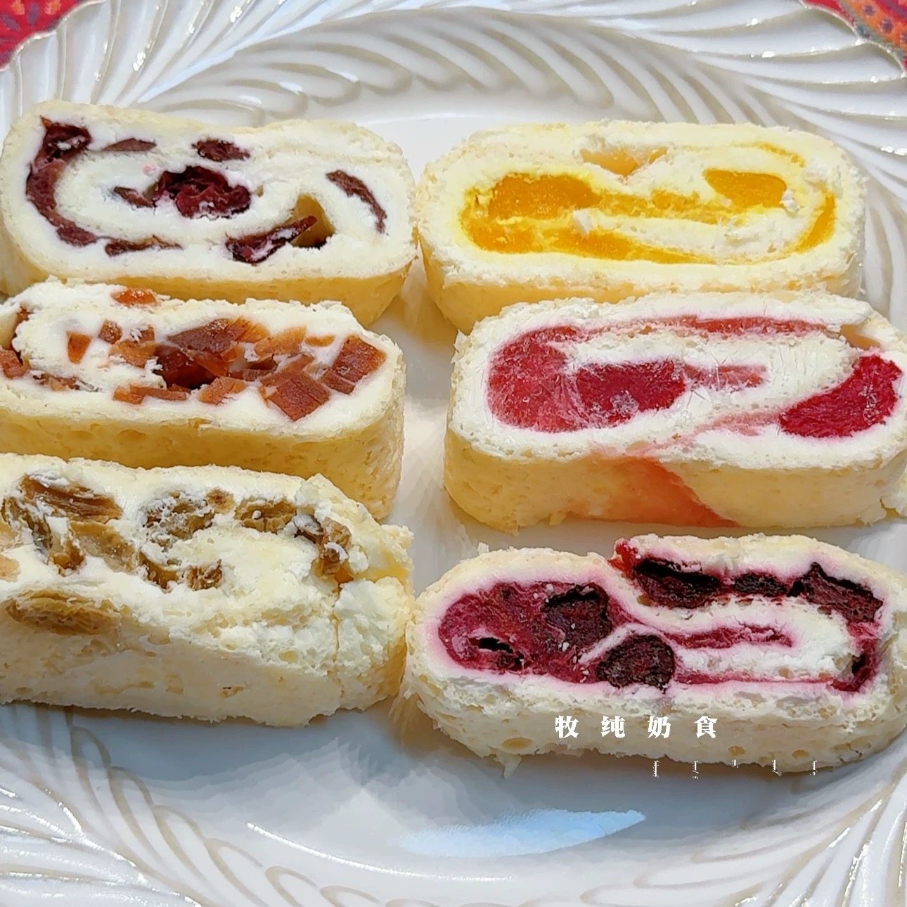 内蒙古特产鲜奶皮子卷奶油奶酪卷奶制品零食手工奶皮卷