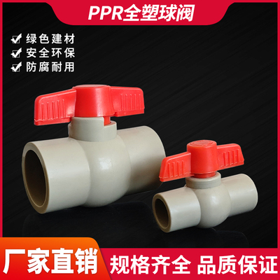 PPR灰色球阀品类丰富发货快