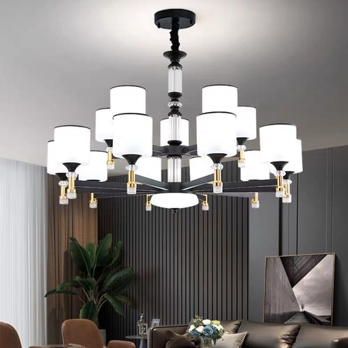 吊灯新款客厅灯北欧现代简约创意大气大厅主灯高级餐厅卧室灯组合