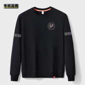 秋冬潮牌运动休闲卫衣 圆领宽松长袖 2025套头男士 卫衣罗乐公鸡新款