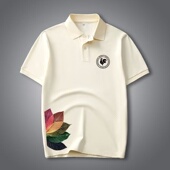 法国公鸡新款 夏季 短息常规休闲商务Polo衫 新款 潮流时尚 高端男装 衫