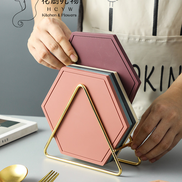 硅胶隔热垫防烫锅垫盘垫大号桌垫