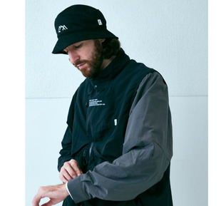 西山好牛COMFY户外网眼渔夫帽CMF遮阳帽防晒23SS帽子男女潮流