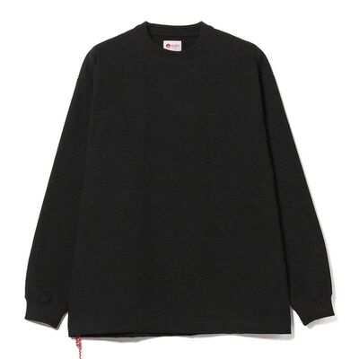 青春宽松红绳长袖流行圆领潮T恤