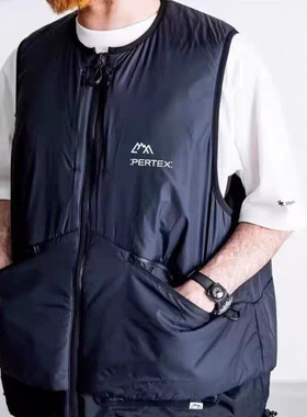 西山好牛COMFY日系户外防水保暖棉马甲CMF机能防风男女休闲背心潮