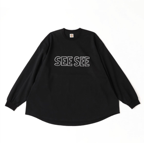 日系宽松长袖T恤潮流长袖