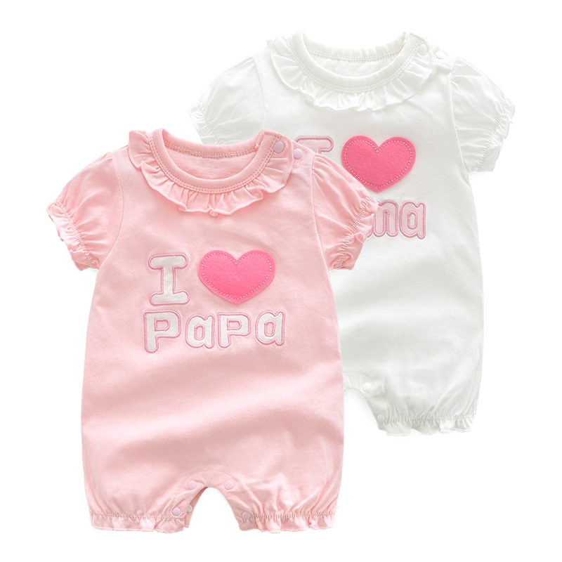 宝宝哈衣夏季纯棉爬服6-12个月