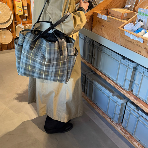 复古格子，大容量