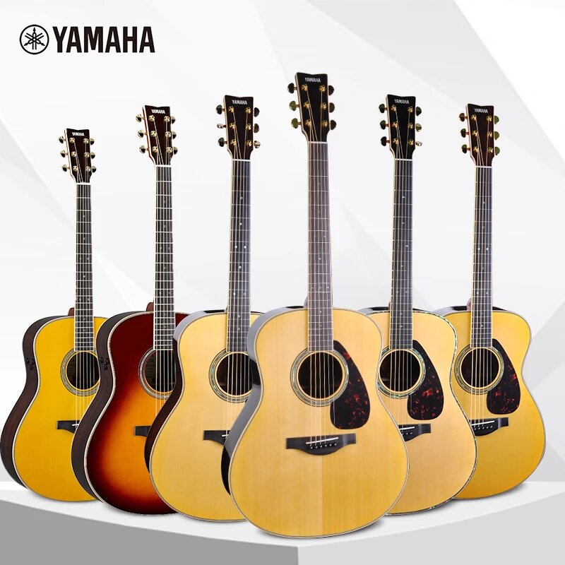 革命吉他│Yamaha/雅马哈LL16DLL6单板LLTA全单民谣电箱专业演奏