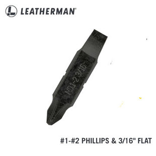 美国莱泽曼LEATHERMAN 户外工具钳改锥头1-2十字起子3/16一字起子