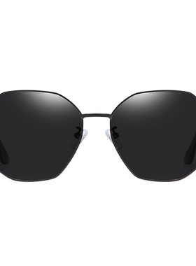 防紫外线开车专用圆形眼镜韩版男