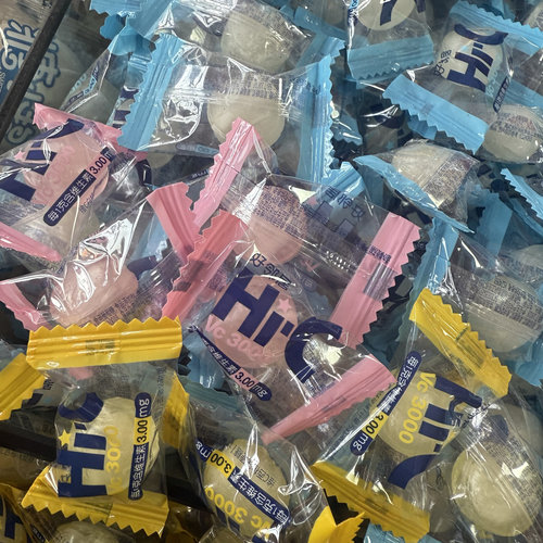 好邻居VC西柚味白桃味夹心硬糖