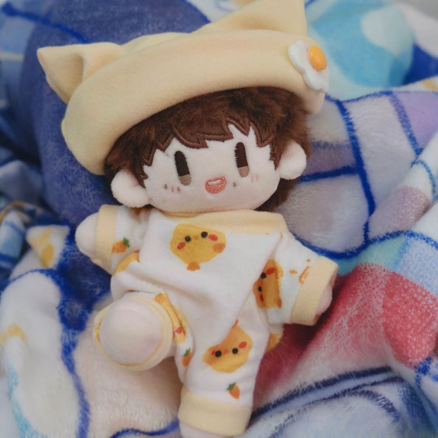 周可可娃衣A周深属性棉花娃娃衣服10cm套装16cm公仔可爱睡衣服装