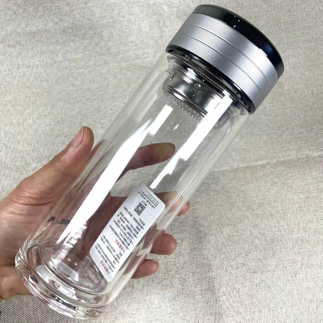 明霞3371双层广告杯玻璃定制印字LOGO随手礼小礼品玻璃杯定制订做,餐饮具,定制/广告杯,淘宝优惠券,粉丝福利购,淘宝优惠卷