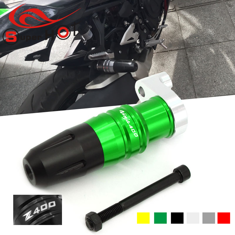 适用川崎NINJA400忍者400 Z400改装配件排气防摔球保险杠防摔胶棒