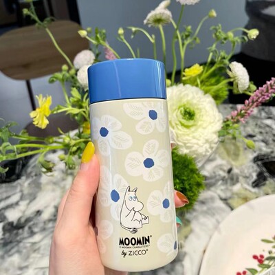 芬兰姆明Moomin316L便携咖啡杯不锈钢保温水杯小清新女生随身杯子