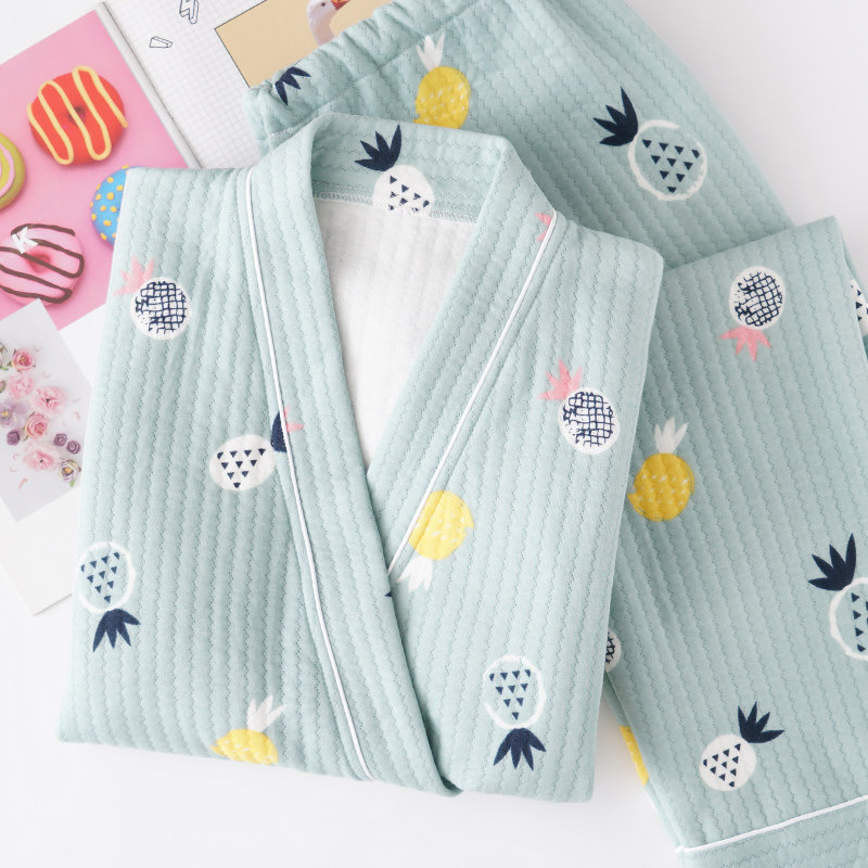 春秋冬季月子服10月份11产后空气棉孕妇睡衣哺乳里外纯棉加厚喂奶