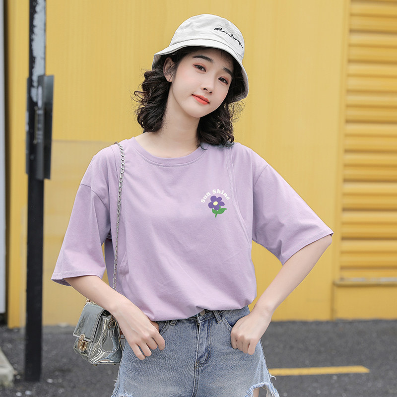 哺乳上衣短袖夏季外穿产后母乳喂奶衣时尚潮妈外出服浦乳期夏装女