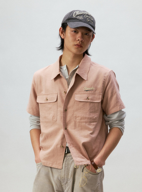 化学制品 Quality Goods 短袖衬衫 S1_BLK_SHIRT