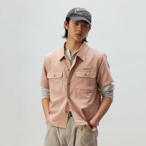 化学制品 Quality Goods 短袖衬衫 S1_BLK_SHIRT