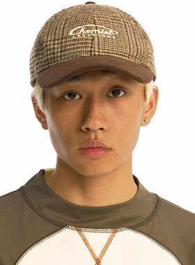 化学制品 老爸衣橱里翻出来的 粗花呢棒球帽 C1_KHI/BWN_CAP