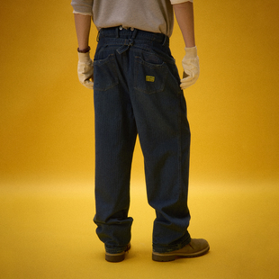 化学制品 系列 工程直筒裤 P2_NVY_GRN_WORKPANTS 工装