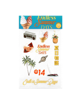 「夏日物语」贴纸  L_YLW_STICKERSET 化学制品