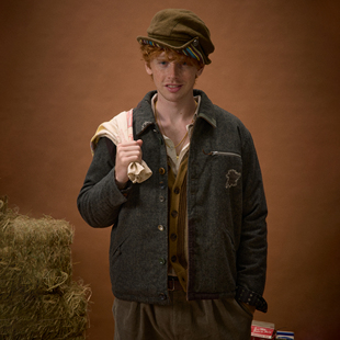 化学制品 J6_DGY_JACKET 牧场补丁毛呢杂务夹克