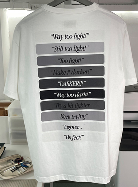 化学制品 创意部门 “选择颜色!” T恤 T2_WHT_TSHIRT_210G