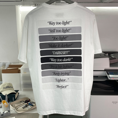 化学制品 创意部门 “选择颜色!” T恤 T2_WHT_TSHIRT_210G
