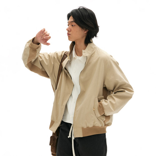 化学制品 诺丁山常见的哈灵顿夹克 J5_BLK_HARRINGTONJACKET