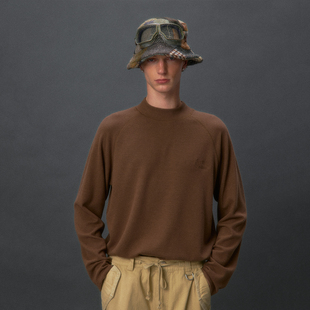 化学制品 华夫格小高领长袖 T3_BWN_LONGSLEEVES_280G