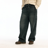 O型牛仔裤 化学制品 可以搭配一切 P7_NVY_JEANS