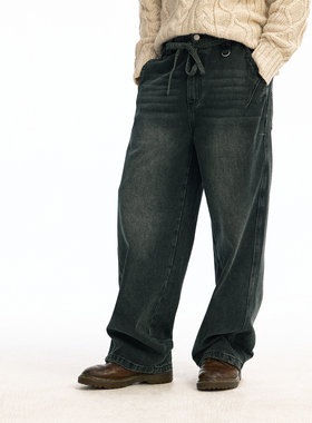 化学制品 可以搭配一切的O型牛仔裤 P7_NVY_JEANS