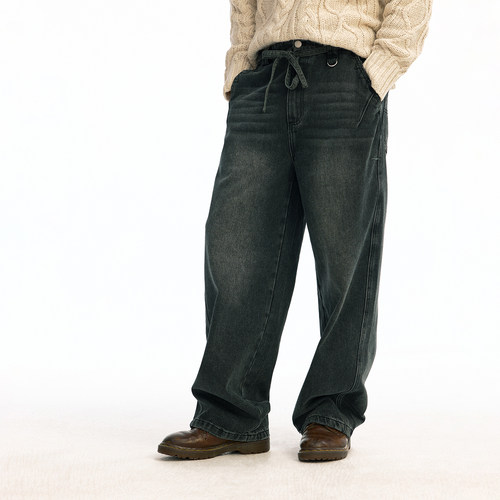 化学制品 可以搭配一切的O型牛仔裤 P7_NVY_JEANS