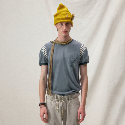 化学制品 航海保龄球短袖T恤 T1_BLU/PNK/CRM_TSHIRT_220G