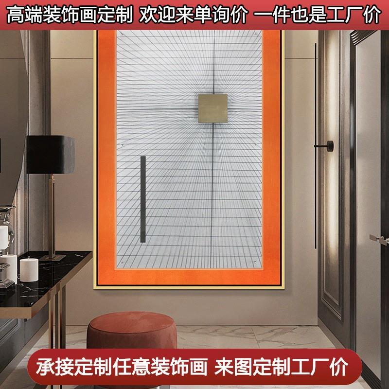玄关卧室床头客厅别墅过道双联组合挂画装饰画沙发背景壁画床头画图片