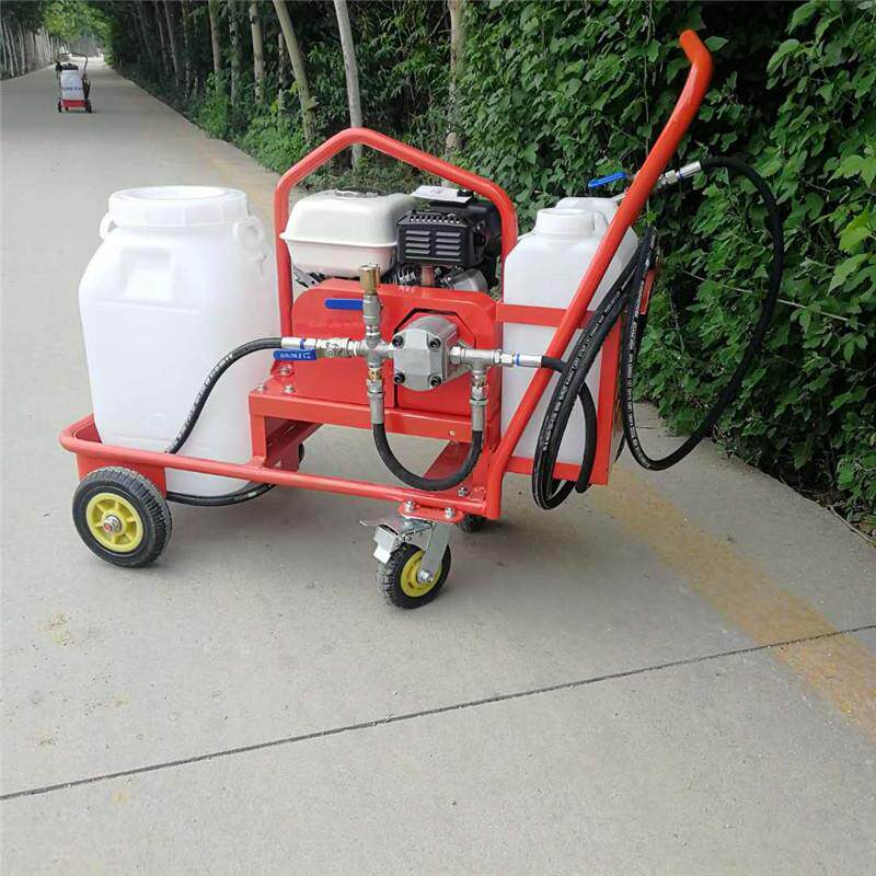 路面养护配套用小型沥青撒布机 轻便式路面喷洒设备 沥青洒布机