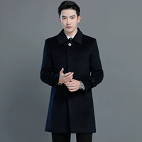 218#Dark Buckle Men's Tibetan Blue (добавьте хлопок внутри)