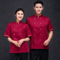 Красный топ с короткими рукавами